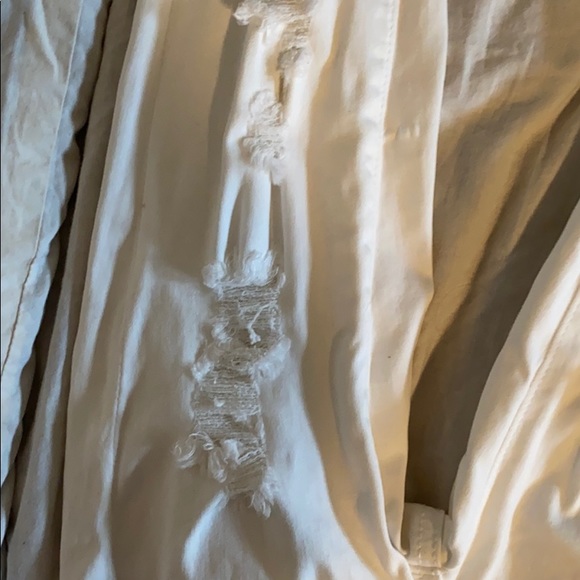 All white american eagle jegging jeans size 0 - Picture 6 of 6